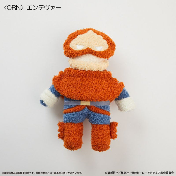 Knit Factory Mokomoko Amigurumi My Hero Academia Endeavor Plush JAPAN OFFICIAL