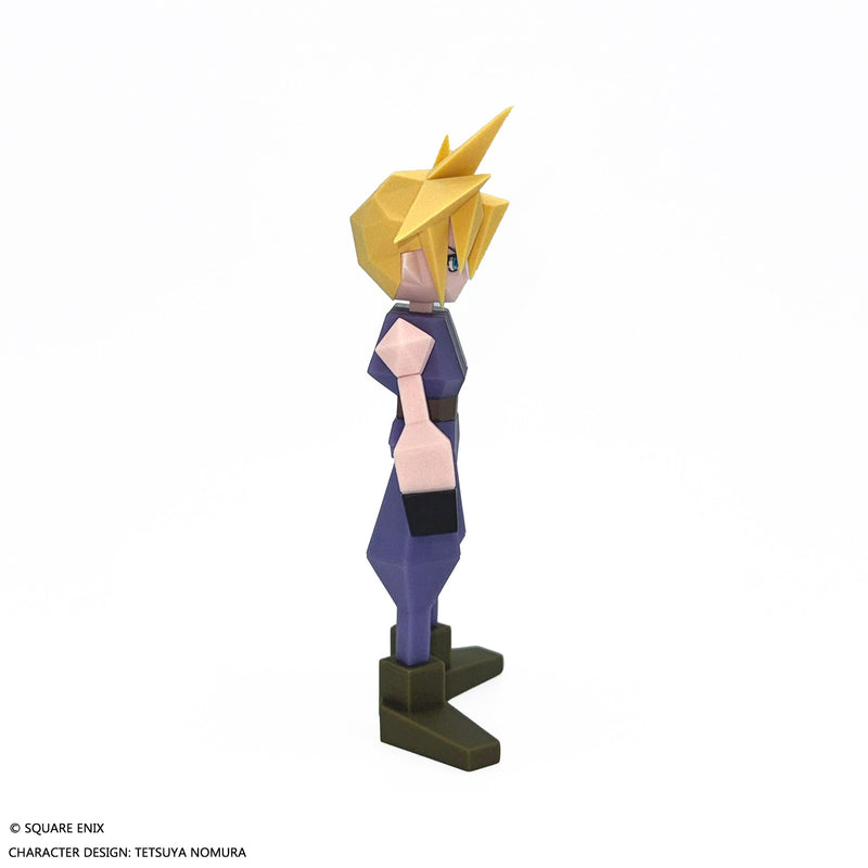 Square Enix Final Fantasy VII Polygon Soft Vinyl Cloud Strife Figure JAPON