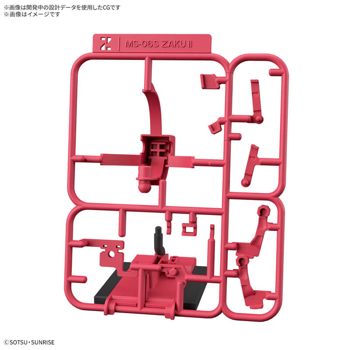 Gundam CharZaku Kun DX Set Runner Ver. with Recreation Parts 1/1 Model Kit JAPAN