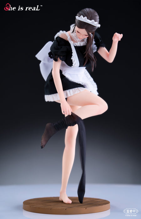 BearPanda She is real x LOU LL Water Droplett Maid 1/6 Figure JAPAN OFFICIAL