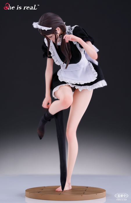 BearPanda She is real x LOU LL Water Droplett Maid 1/6 Figure JAPAN OFFICIAL