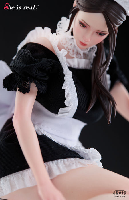 BearPanda She is real x LOU LL Water Droplett Maid 1/6 Figure JAPAN OFFICIAL