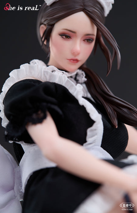 BearPanda She is real x LOU LL Water Droplett Maid 1/6 Figure JAPAN OFFICIAL