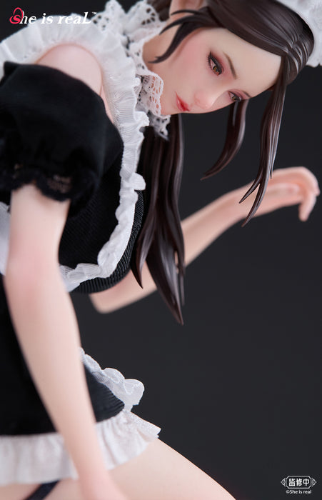 BearPanda She is real x LOU LL Water Droplett Maid 1/6 Figure JAPAN OFFICIAL