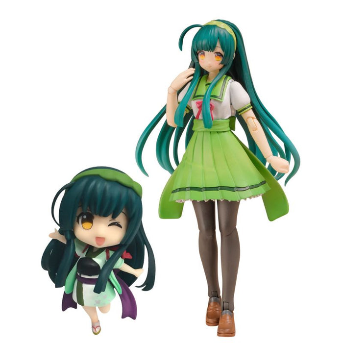 Plum PlaFire Tohoku Zunko Mini Figure Bundled Set 1/12 Plastic Model Kit JAPAN