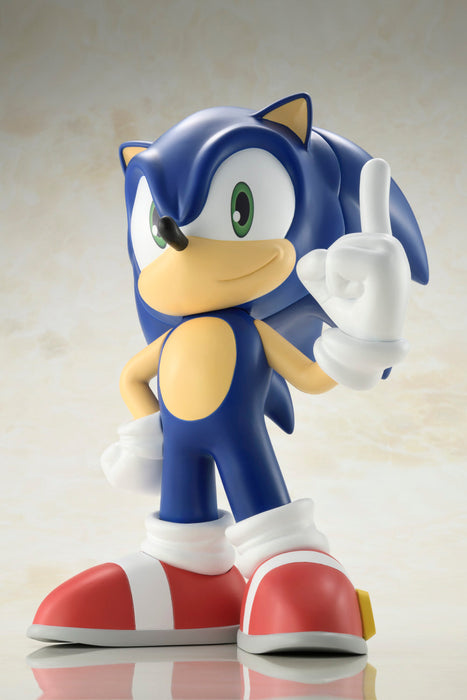 Bellfine SoftB Sonic the Hedgehog Sonic Soft Vinyl Figure JAPAN OFFICIAL