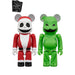 BE@RBRICK Nightmare Before Christmas Santa Jack&Oogie Boogie 2PCS Action Figure