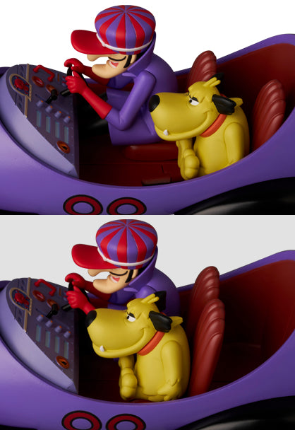 Medicom Toy MAFEX No.261 Wacky Races Mean Machine Figure UFFICIALE DEL GIAPPONE