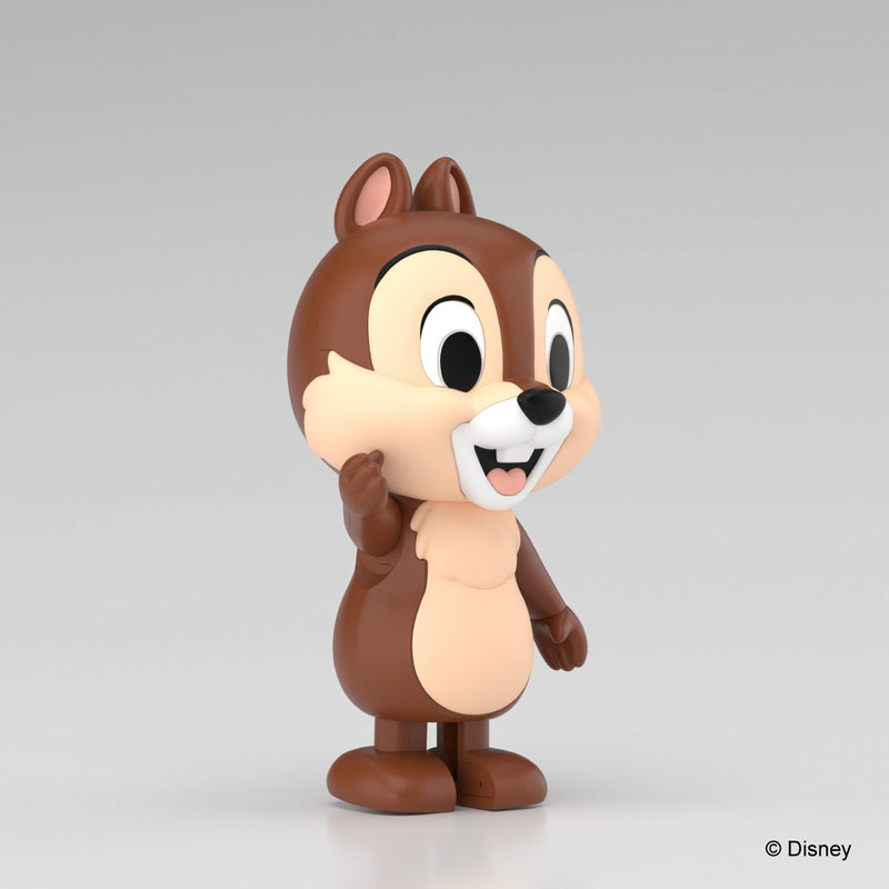 AOSHIMA Rakupura Tokotoko No.DP-12 Disney Charakter Chip & Dale Modellbausatz JAPAN