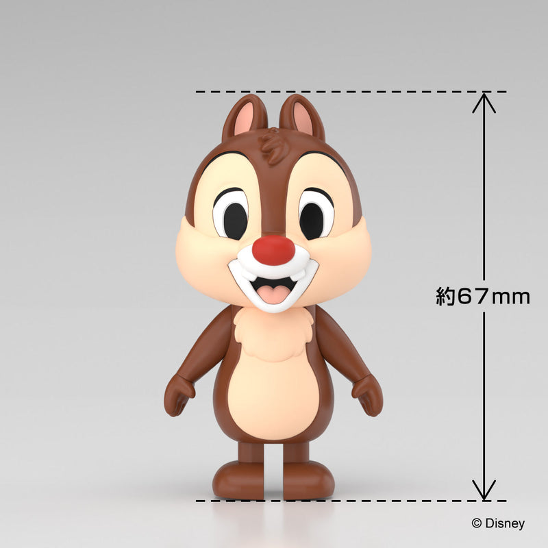 AOSHIMA Rakupura Tokotoko No.DP-12 Disney Charakter Chip & Dale Modellbausatz JAPAN