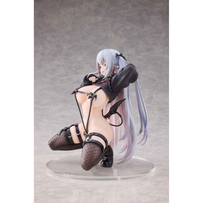 Eclipse Feather White Hair Hoodie Succubus Deluxe Version 1/6 Figure JAPAN