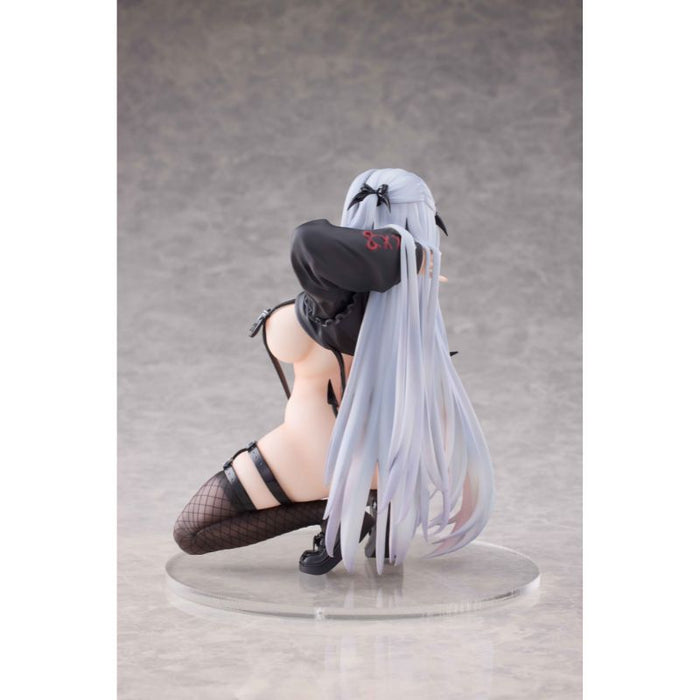 Eclipse Feather White Hair Hoodie Succubus 1/6 Figure JAPAN OFFICIAL