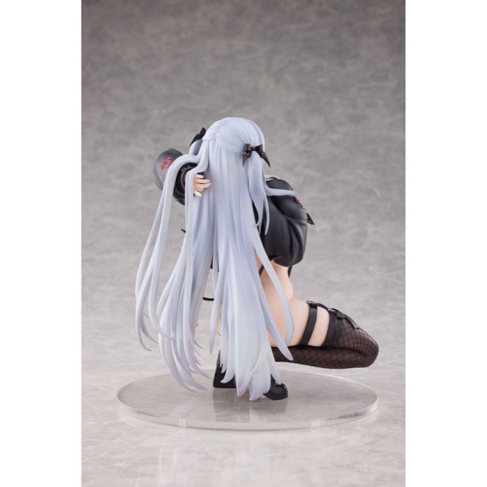 Eclipse Feather White Hair Hoodie Succubus 1/6 Figure JAPAN OFFICIAL