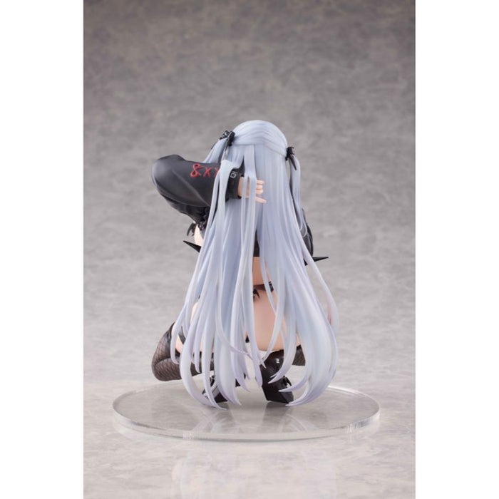 Eclipse Feather White Hair Hoodie Succubus 1/6 Figure JAPAN OFFICIAL