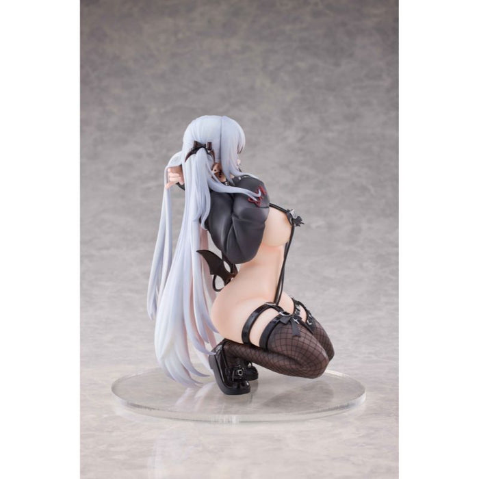 Eclipse Feather White Hair Hoodie Succubus Deluxe Version 1/6 Figure JAPAN