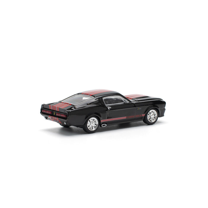 POPRACE Shelby Mustang GT500 Dark Chrome 1/64 JAPAN OFFICIAL