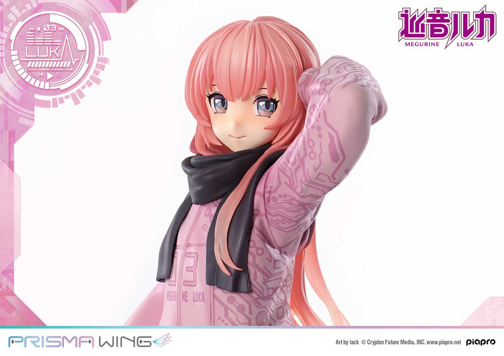 PRISMA WING Piapro Characters Megurine Luka Art by lack 1/7 Figure JAPAN