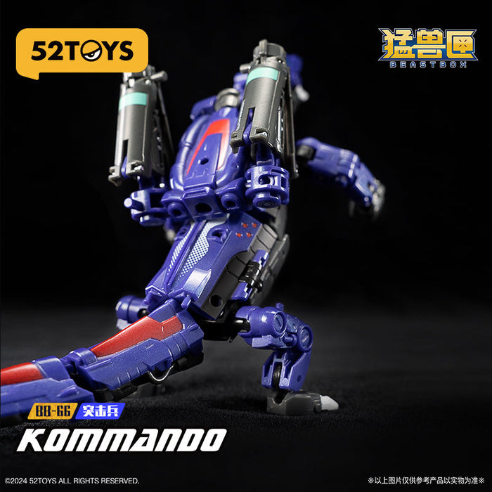 52Toys Beast Box BB-66 Kommando & Bonus Action Figure JAPAN OFFICIAL