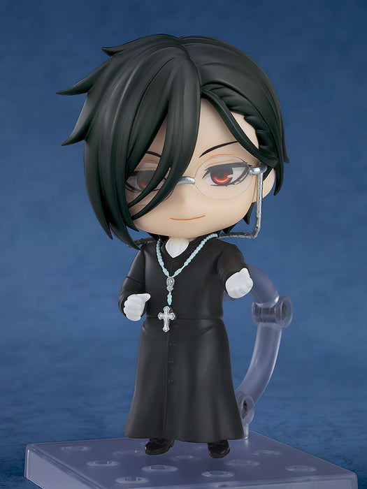 Nendoroid Black Butler Sebastian Michaelis Sapphire Owl Ver. Action Figure JAPAN