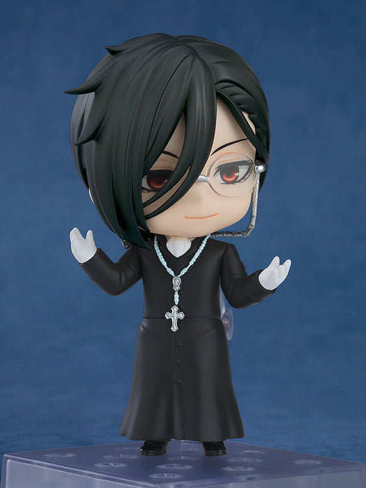 Nendoroid Black Butler Sebastian Michaelis Sapphire Owl Ver. Action Figure JAPAN