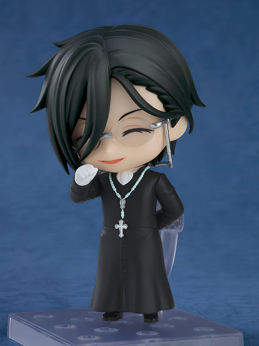 Nendoroid Black Butler Sebastian Michaelis Sapphire Owl Ver. Action Figure JAPAN