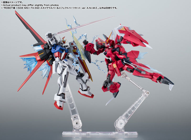 SIDE MS Gundam FX-550 Skygrasper & Effect Part Set ver. A.N.I.M.E. Action Figure