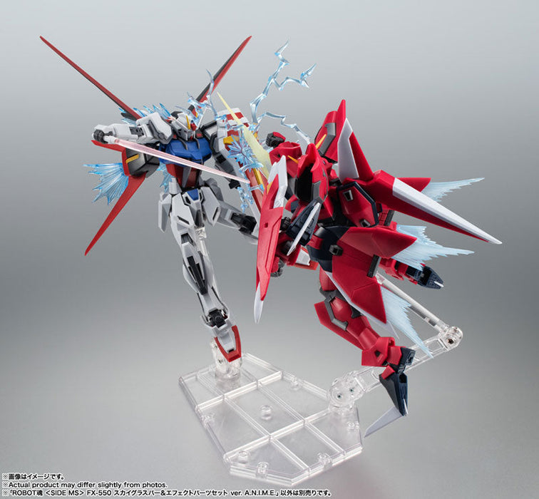 SIDE MS Gundam FX-550 Skygrasper & Effect Part Set ver. A.N.I.M.E. Action Figure