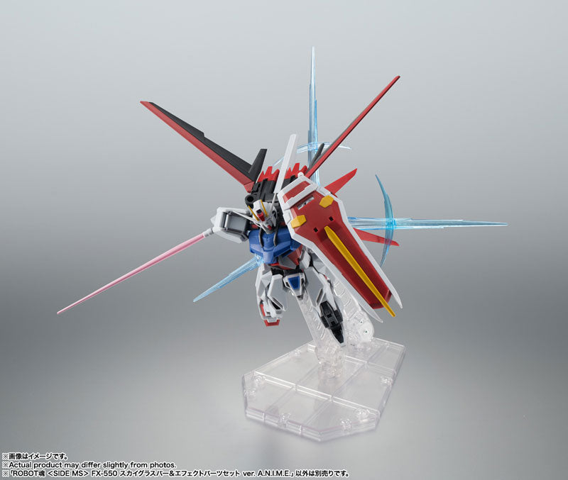 SIDE MS Gundam FX-550 Skygrasper & Effect Part Set ver. A.N.I.M.E. Action Figure