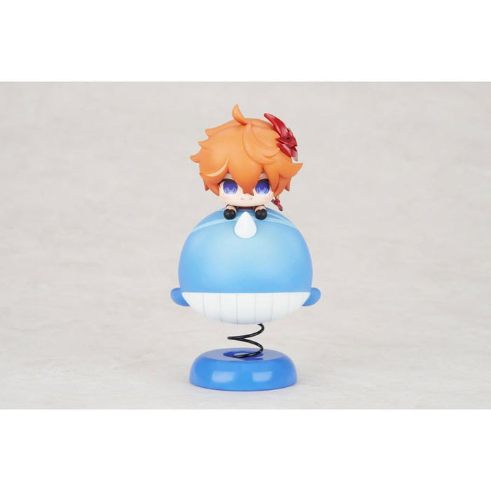 APEX Genshin Impact Chibi Chara Yurayura Stand Tartaglia Figure JAPAN OFFICIAL