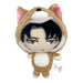 Animarukko Attack on Titan Levi Ackerman Plush Mascot JAPAN OFFICIAL