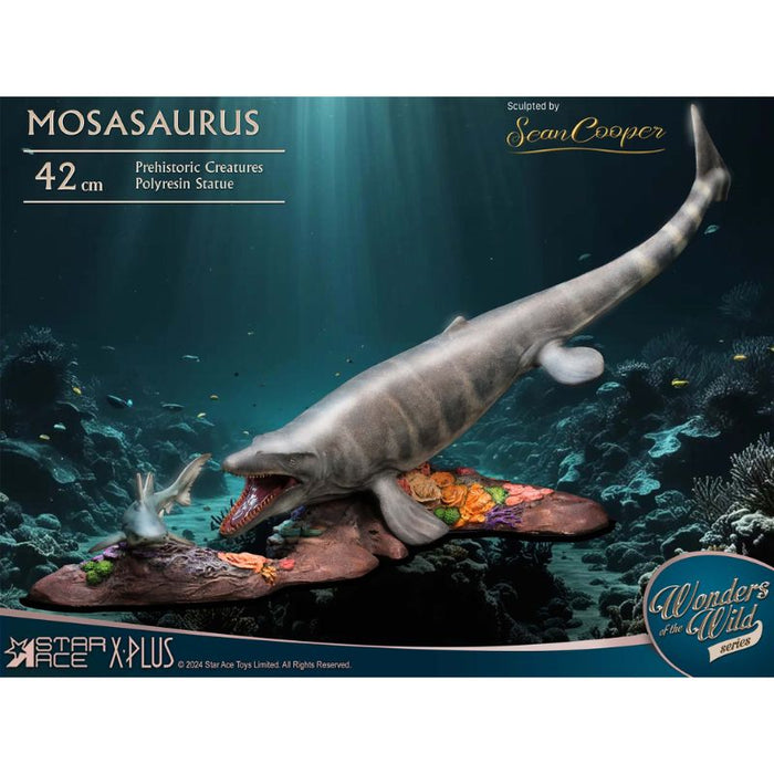 Star Ace Toys Wonders of the Wild Mosasaurus Deluxe Ver. Figure JAPAN OFFICIAL