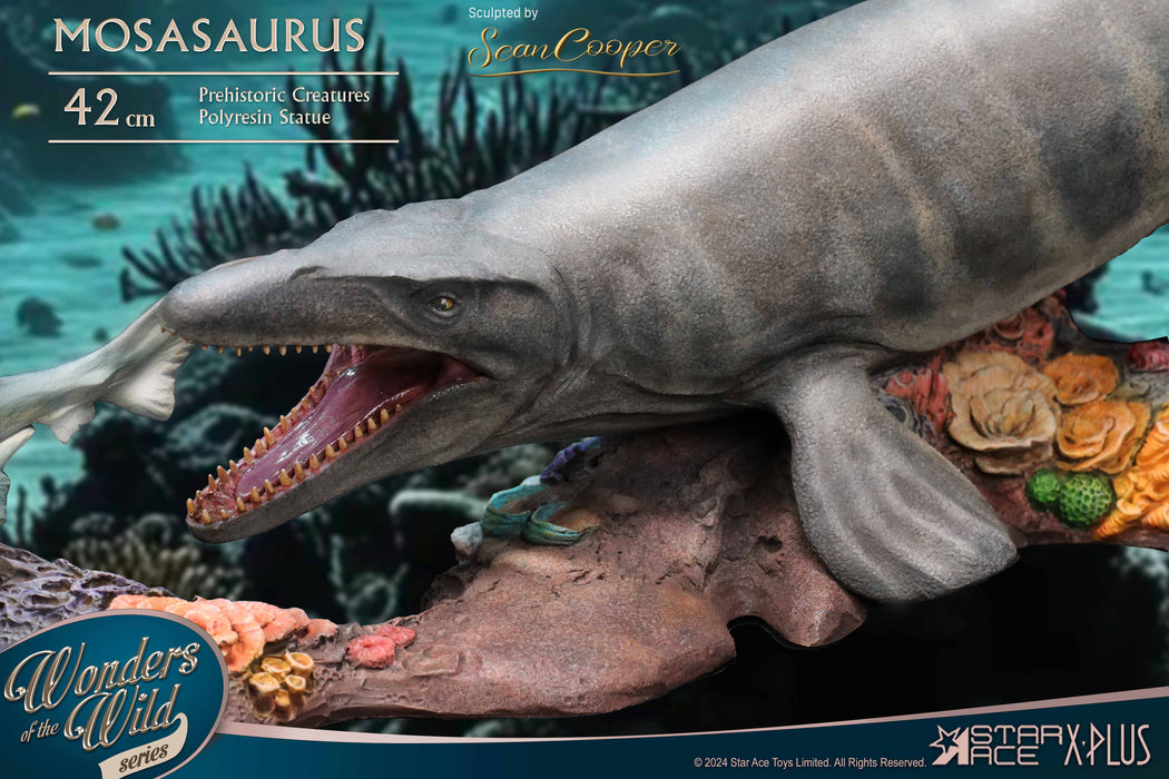 Star Ace Toys Wonders of the Wild Mosasaurus Deluxe Ver. Figure JAPAN OFFICIAL