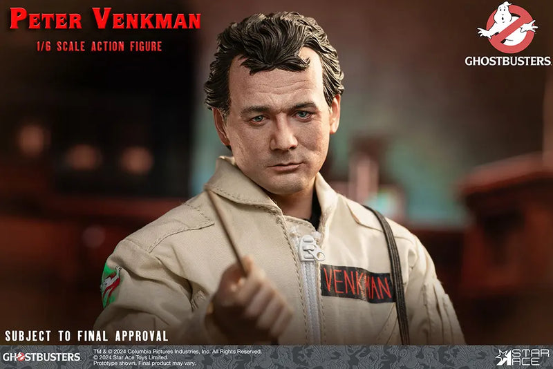 Star Ace Toys Ghost Busters Peter Venkman 1/6 Figura de ação colecionável JAPÃO