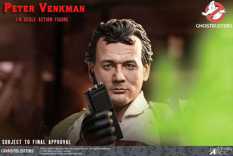 Star Ace Toys Ghost Busters Peter Venkman 1/6 Figura de ação colecionável JAPÃO