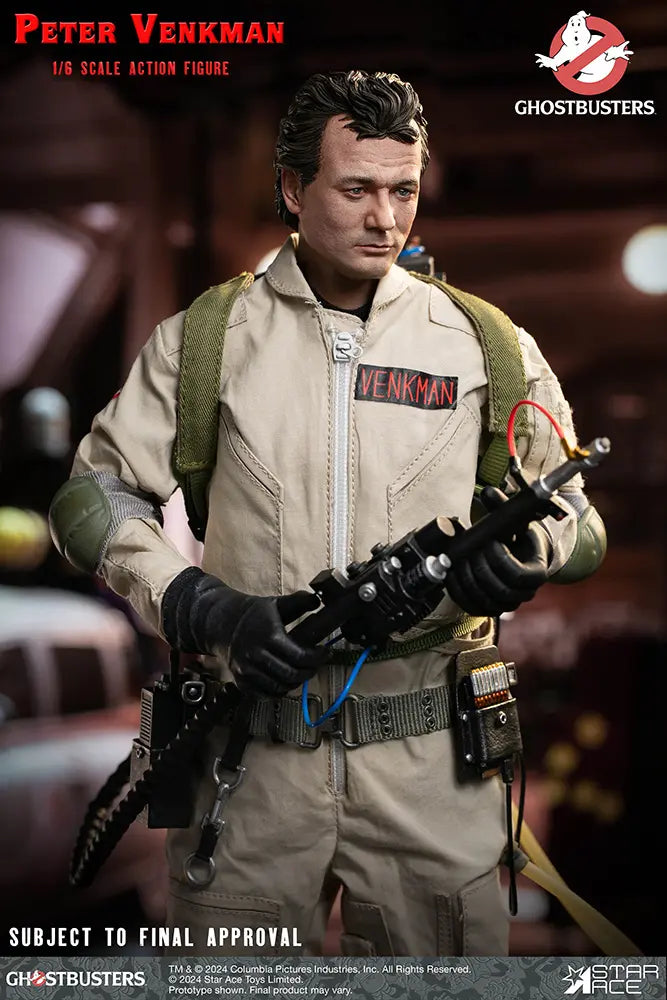 Star Ace Toys Ghost Busters Peter Venkman 1/6 Figura de ação colecionável JAPÃO