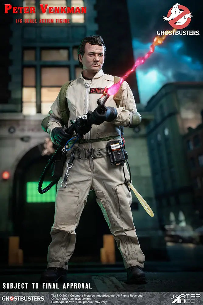 Star Ace Toys Ghost Busters Peter Venkman 1/6 Figura de ação colecionável JAPÃO