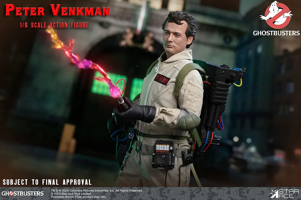 Star Ace Toys Ghost Busters Peter Venkman 1/6 Collectible Action Figure JAPAN