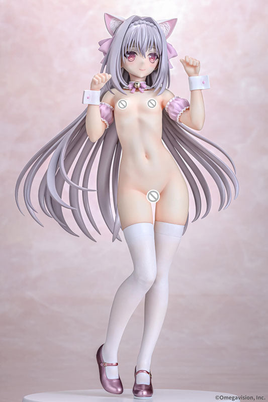 Q six Luna Sakurakouji Cat eared Maid Cherry Blossom Color ver. 1/6 Figure JAPAN