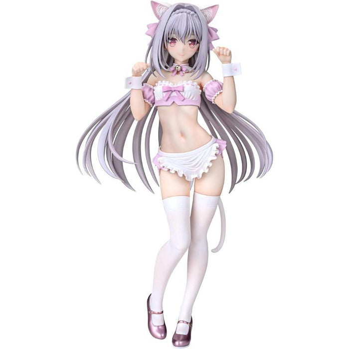 Q six Luna Sakurakouji Cat eared Maid Cherry Blossom Color ver. 1/6 Figure JAPAN