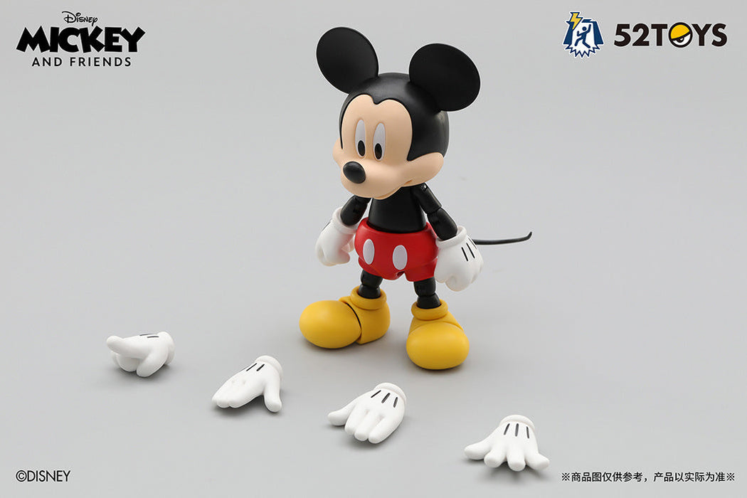 52Toys 3.75 Inch Series Mickey and Friends Mickey Mouse Action Figure JAPAN