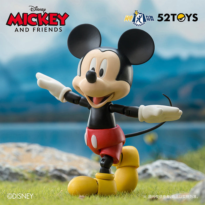 52Toys 3.75 Inch Series Mickey and Friends Mickey Mouse Action Figure JAPAN