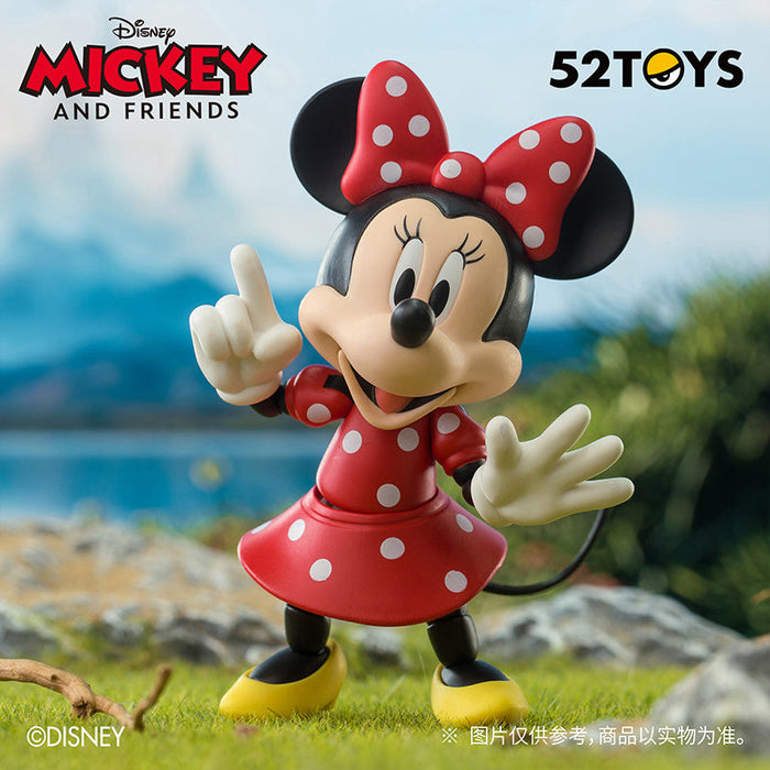 52Toys 3.75 Inch Series Mickey and Friends Minnie Mouse Action Figure JAPAN