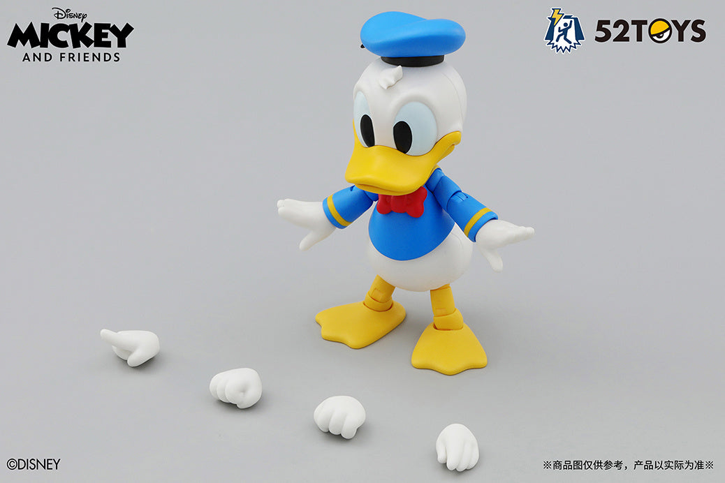 52Toys 3.75 Inch Series Mickey and Friends Donald Duck Action Figure JAPAN