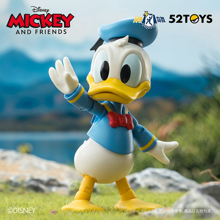 52Toys 3.75 Inch Series Mickey and Friends Donald Duck Action Figure JAPAN