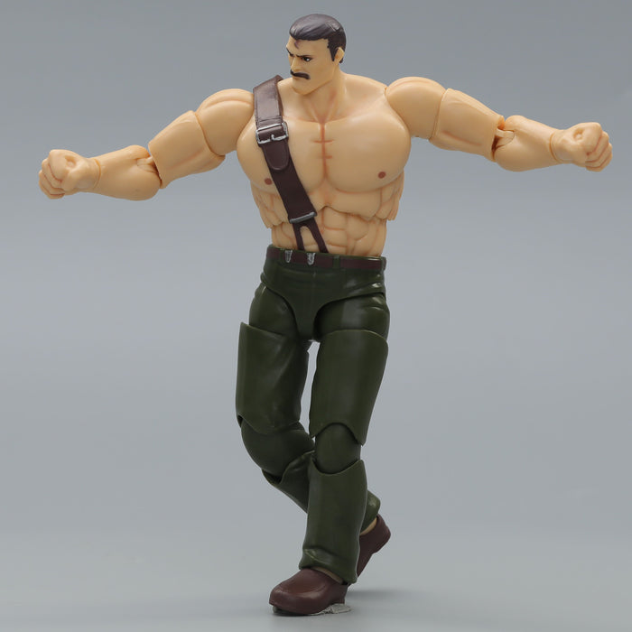 52Toys 3.75 Inch Series Final Fight Mike Action Figure JAPAN OFFICIAL