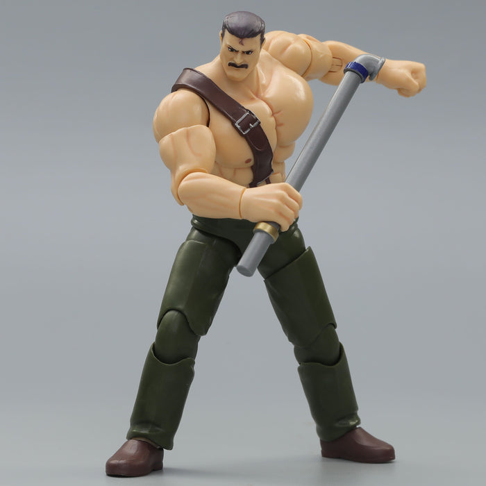 52Toys 3.75 Inch Series Final Fight Mike Action Figure JAPAN OFFICIAL