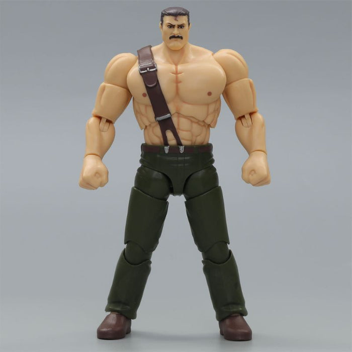 52Toys 3.75 Inch Series Final Fight Mike Action Figure JAPAN OFFICIAL