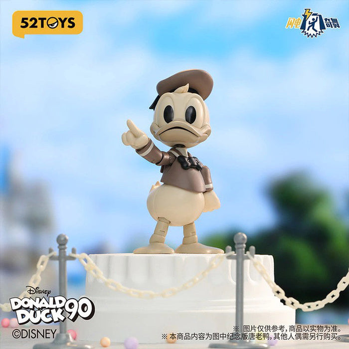 52Toys 3.75 Inch Series Donald Duck 90 Donald Duck Monochrome Action Figure