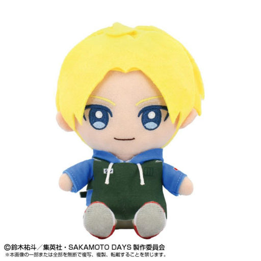 BANDAI SAKAMOTO DAYS Shin Asakura Chibi Plush Doll JAPAN OFFICIAL