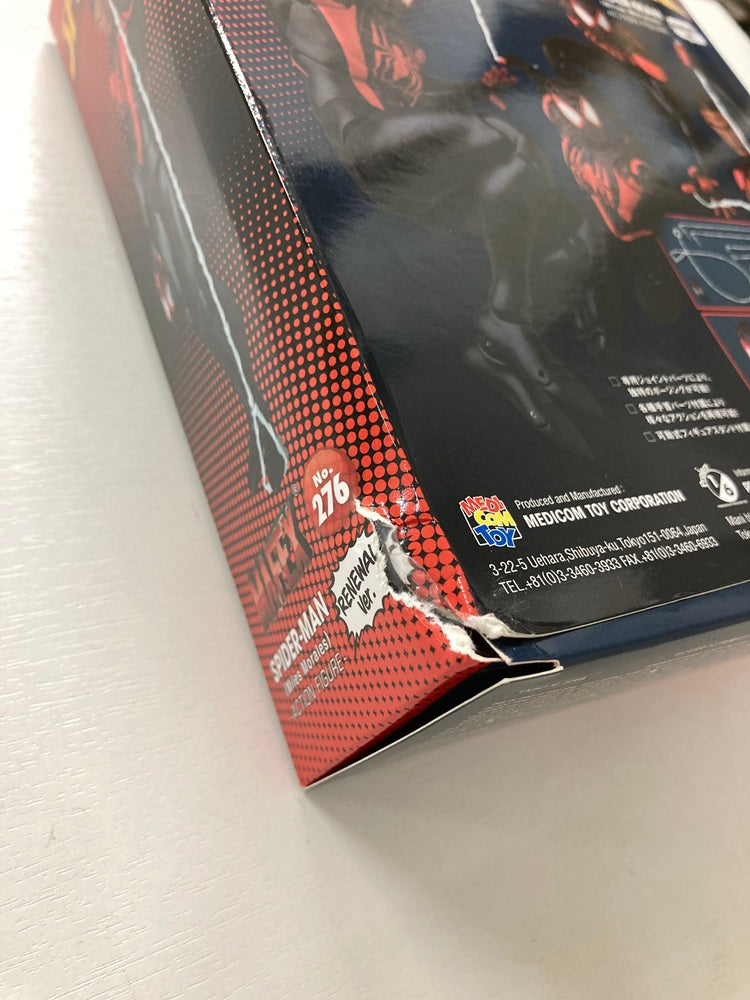 Medicom Toy MAFEX SPIDER-MAN Miles Morales COMIC RENEWAL Ver. Actionfigur